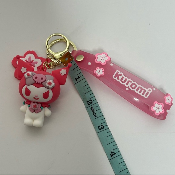 Kuromi 3D Rubber Keychain NWT - Picture 12 of 13